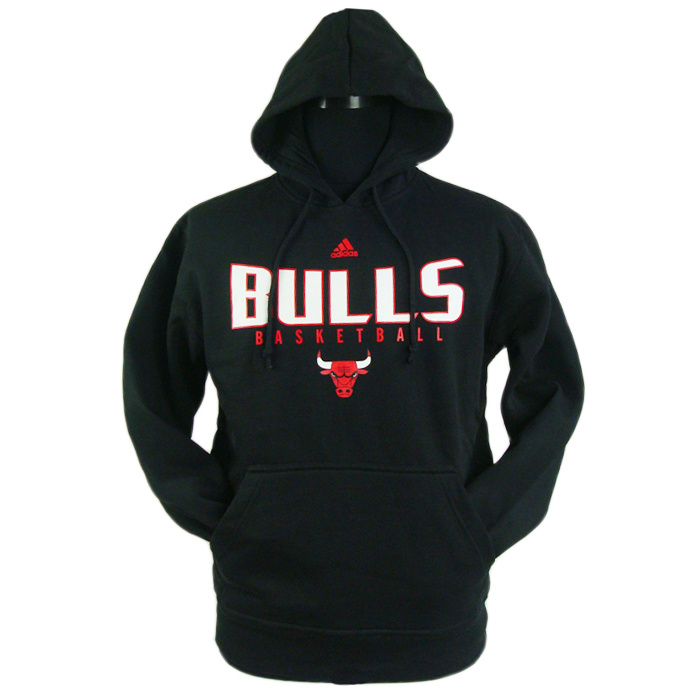  NBA Chicago Bulls Black Hoody